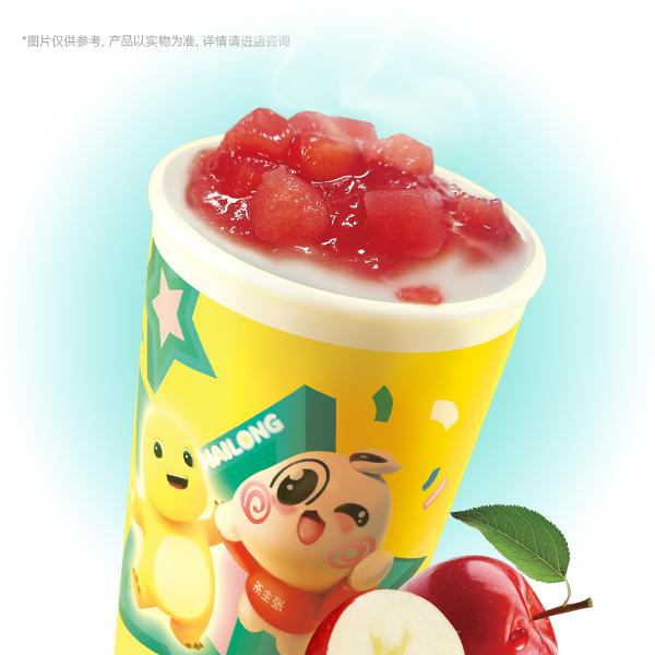 苹果奶白